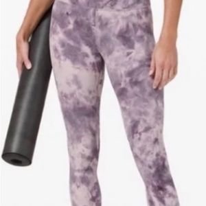 Lululemon Align Pant 28 *Criss Cross Waist - Diamond Dye Pitch